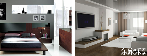 古代氣概室內設想寢室圖