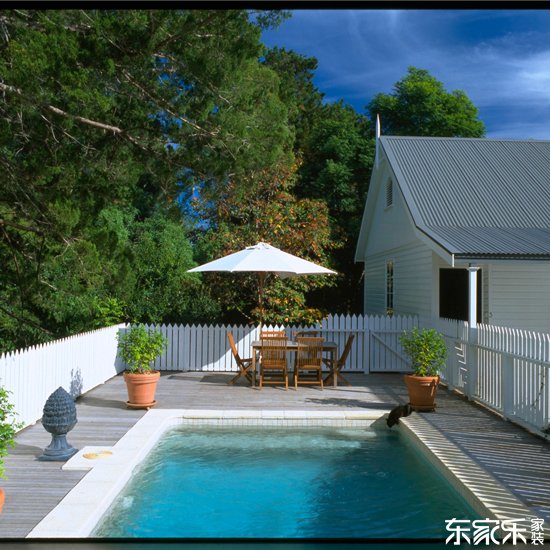 室外風光泅水池