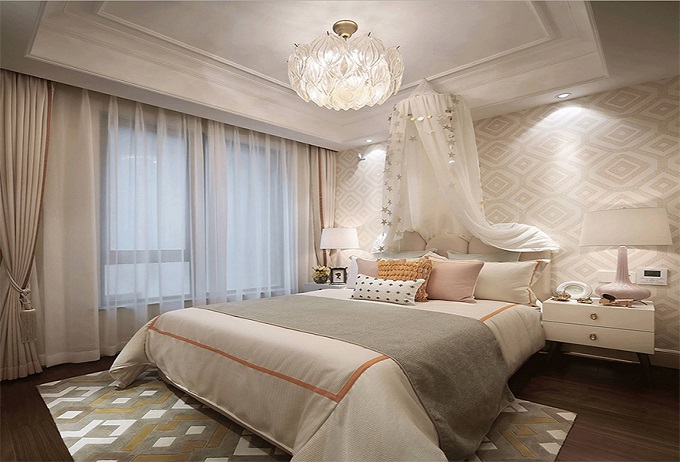 3房2廳主臥裝修成果圖