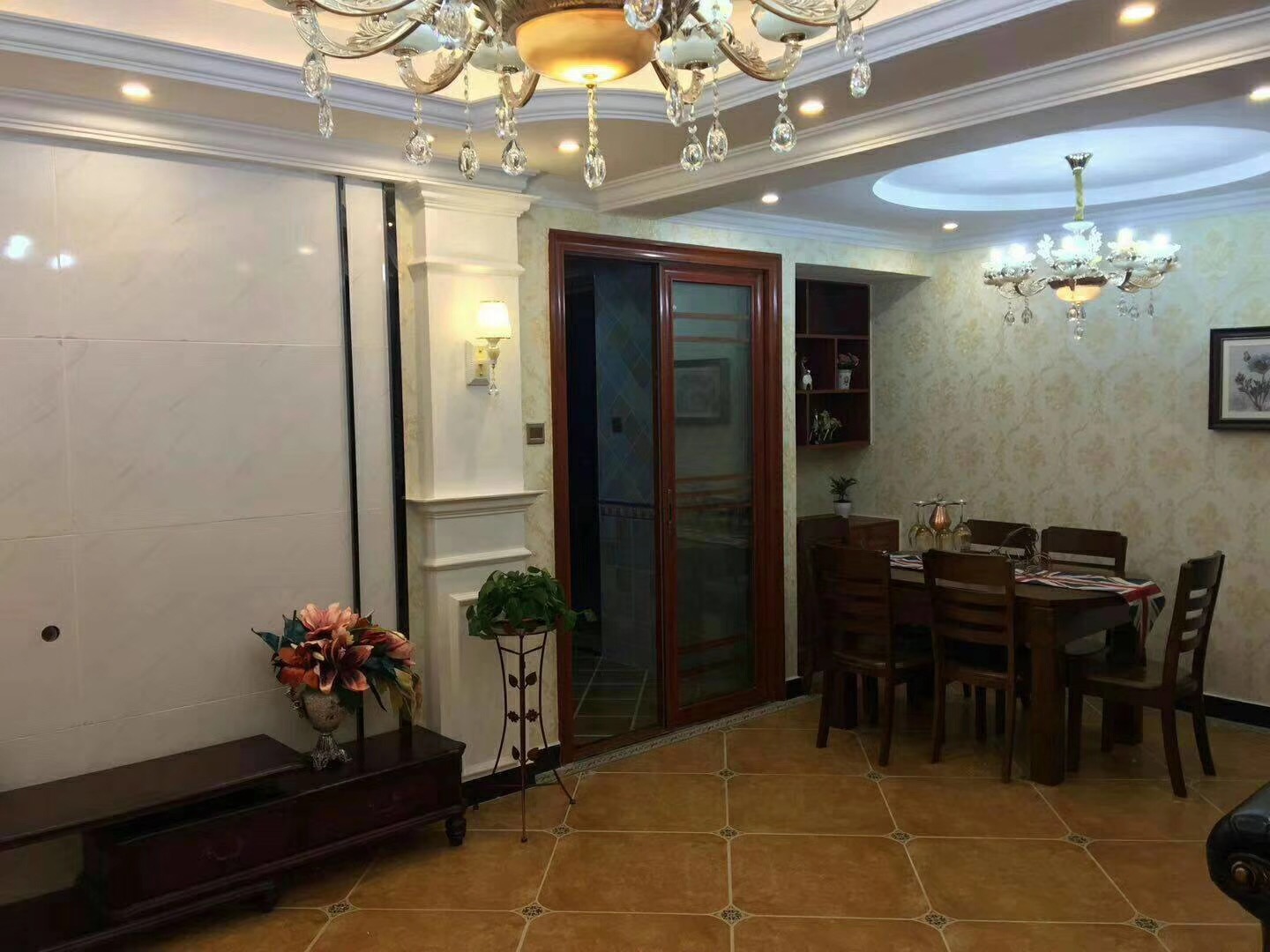 衡陽128平新中式餐廳裝修成果圖