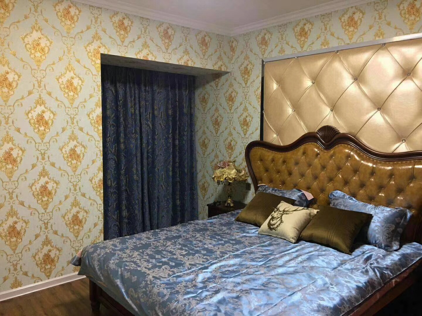 衡陽128平新中式主臥裝修成果圖