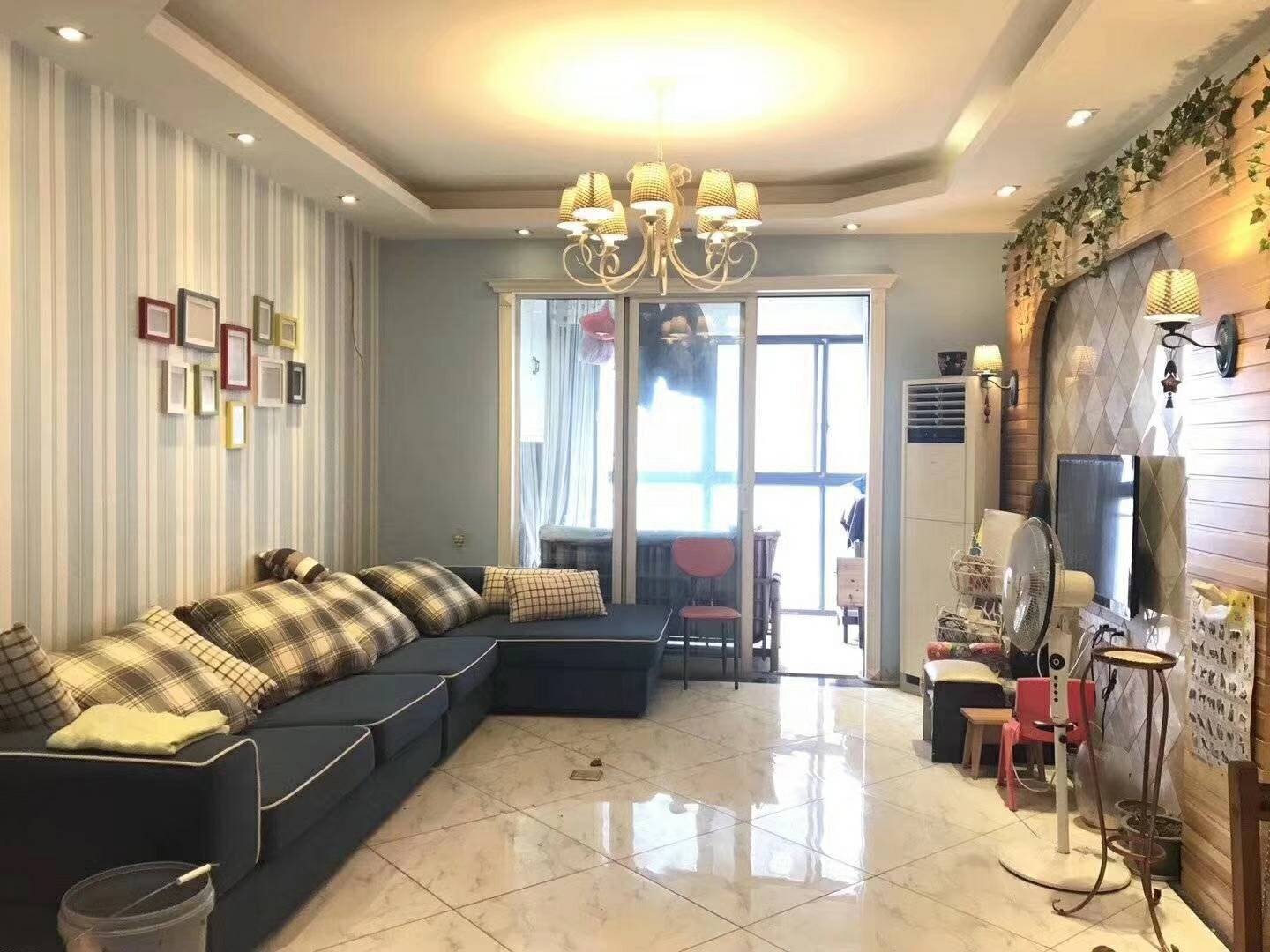 長沙86平米地中海氣概客堂賞識圖