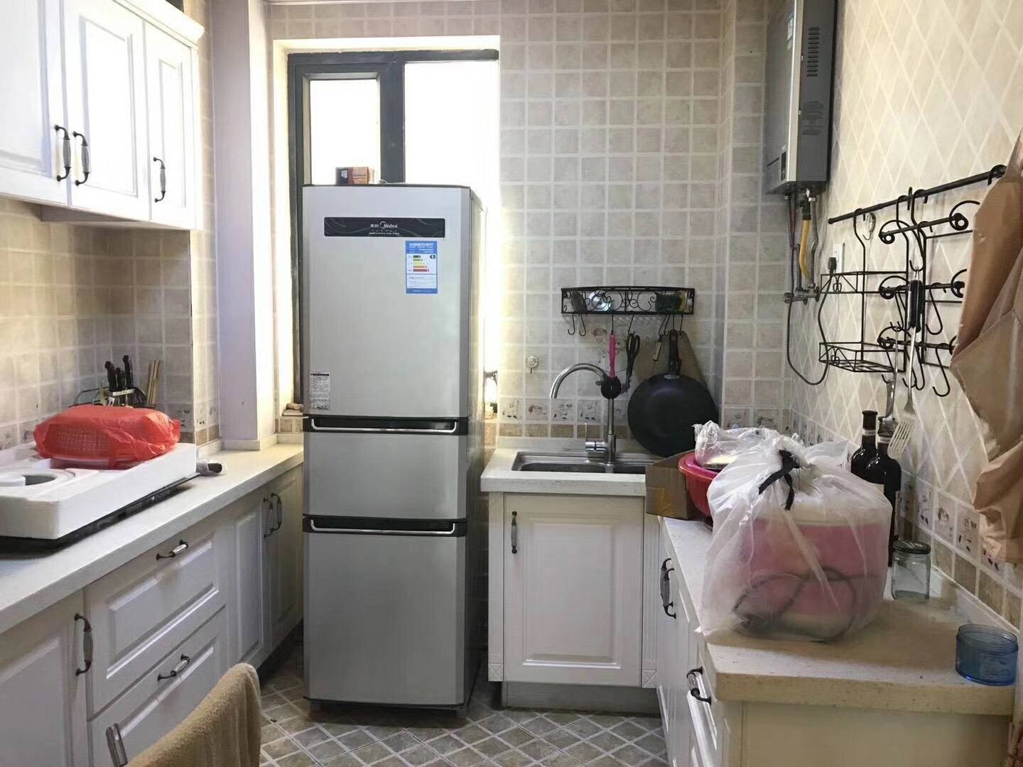 長沙86平米地中海氣概廚房裝修成果圖