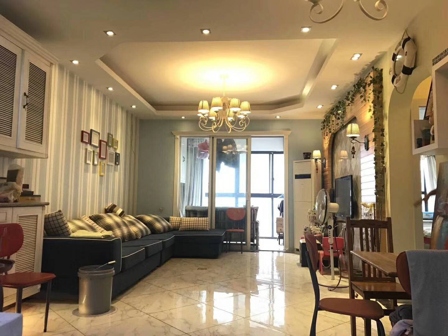 長沙萊茵城86平米地中海氣概裝修案例