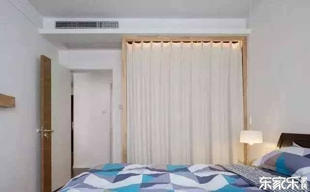 衣柜門用布簾有甚么感化?