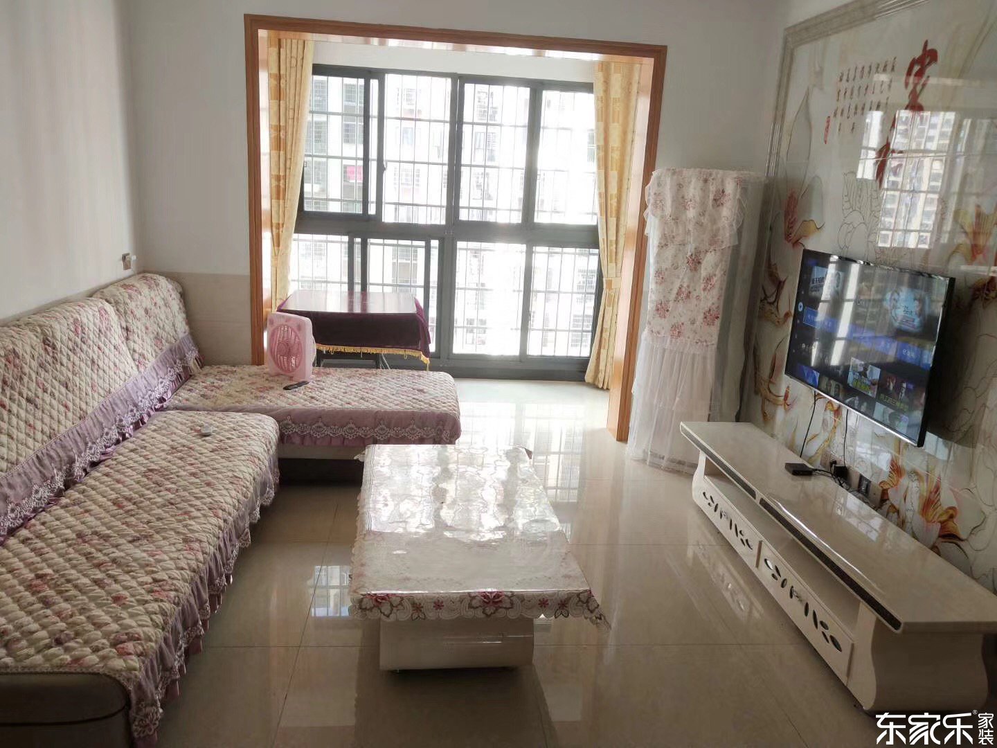 86平米古代氣概客堂裝修成果圖