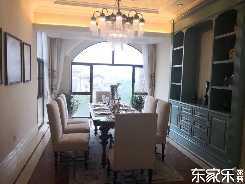 130平米歐式氣概廚房裝修成果圖