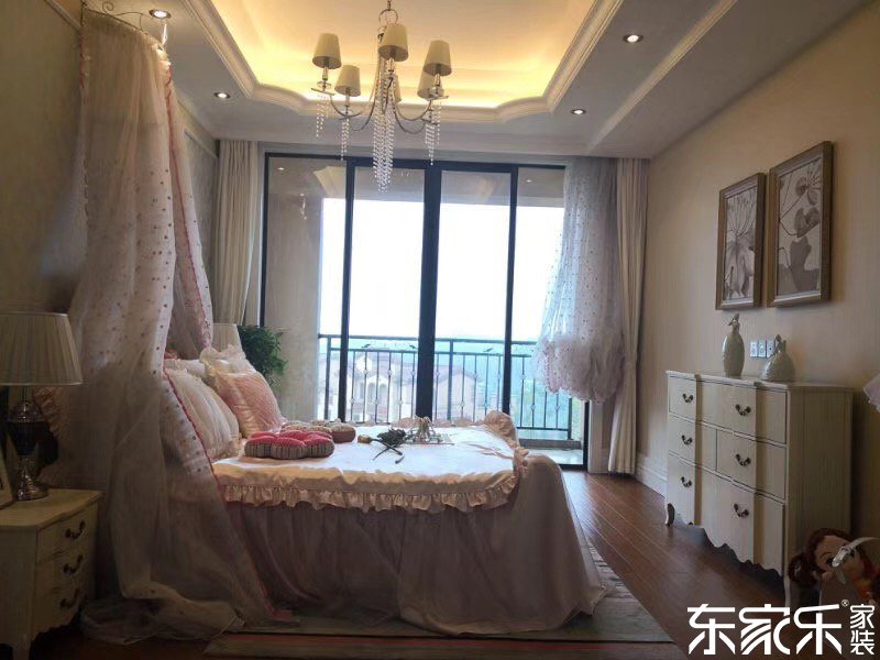 130平米歐式氣概主臥裝修成果圖