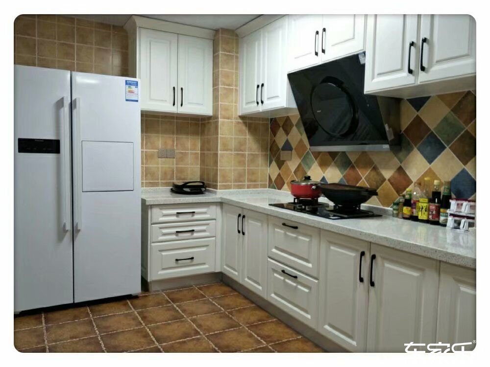 100平米地中海氣概廚房裝修成果圖