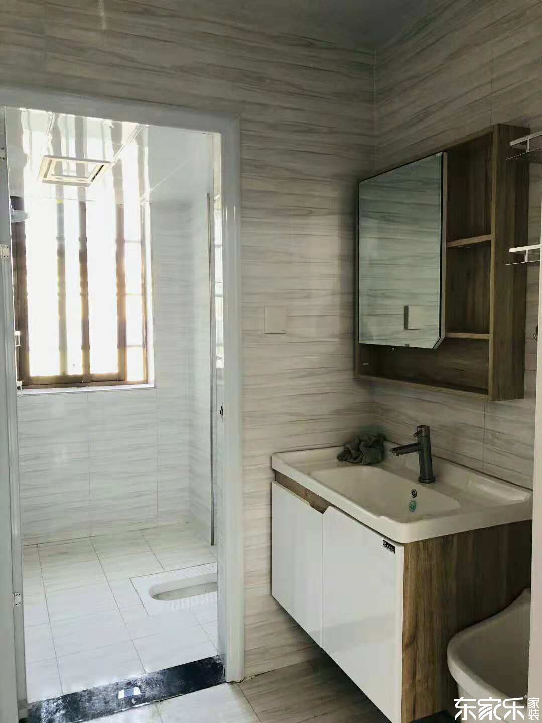 100平米北歐繁復氣概洗手間成果圖