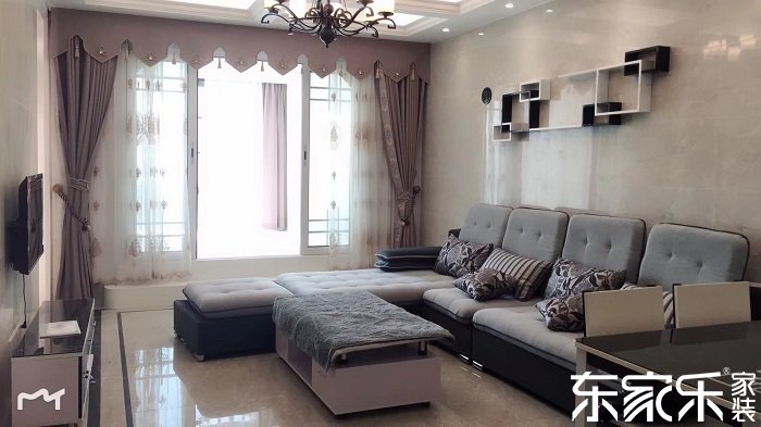 大戶型古代繁復客堂裝修成果圖