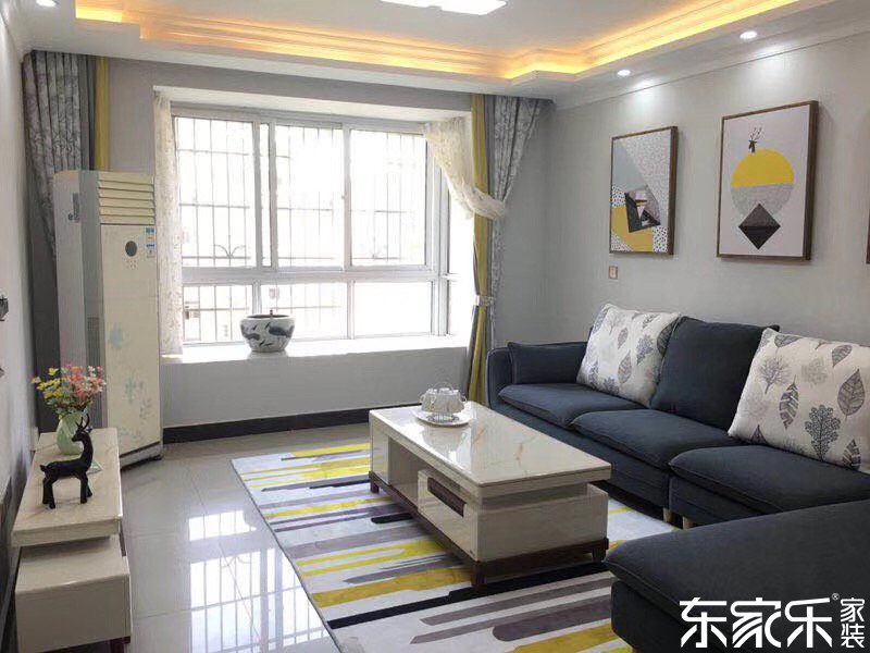 湘潭中心第宅110平特性混搭裝修案例 簡略裝潢卻也大氣時髦