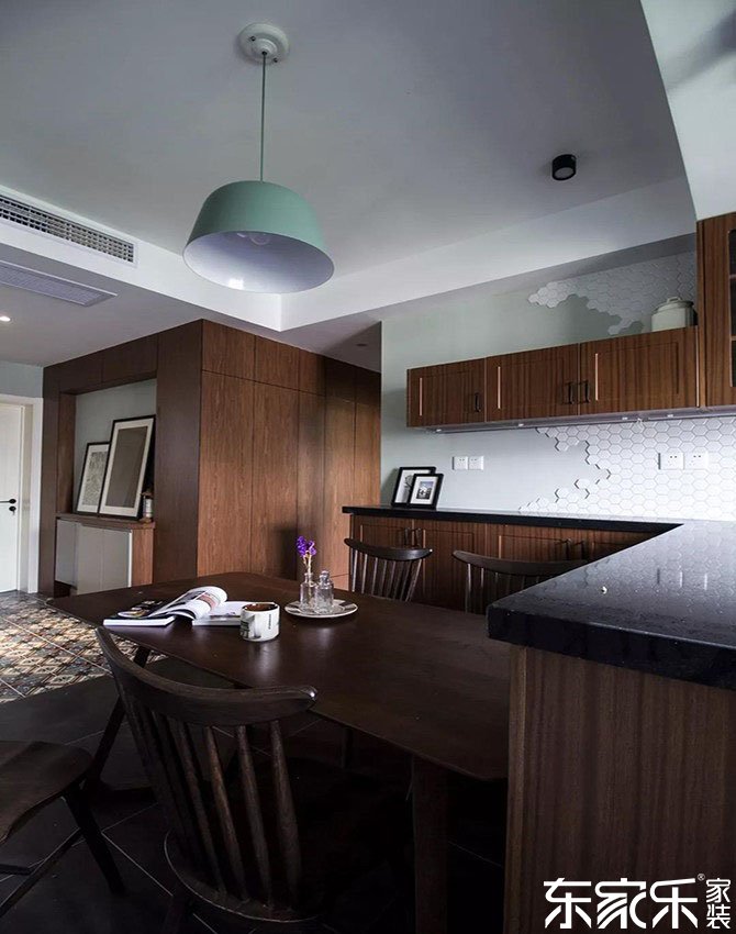 古代與北歐混搭裝修成果圖，簡略搭配又不失特性