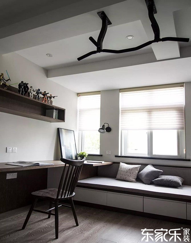 古代與北歐混搭裝修成果圖，簡略搭配又不失特性